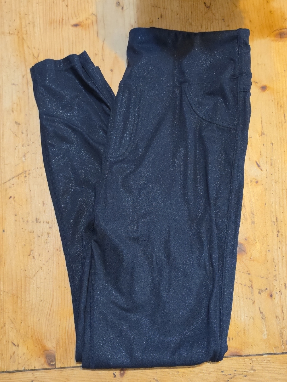 HALARA Black Shimmery Active Leggings